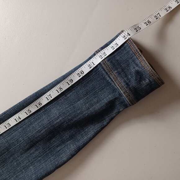 Contrast Jeans Stretch Denim Jacket - Picture 14 of 16